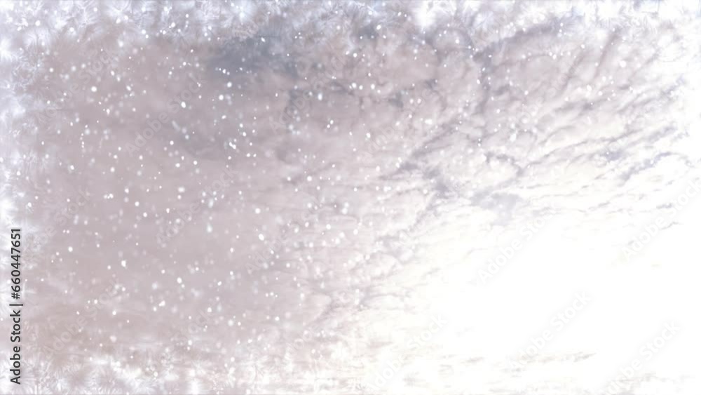 timelapse video of snow weather through frosted glass - loop video timelapse video of snow weather through frosted glass - loop video