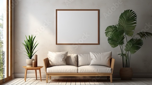 Sample frame set against a comfortable taupe bedroom backdrop.