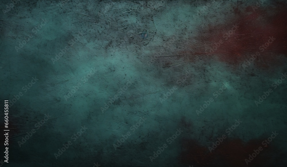 Fototapeta premium Black Chalkboard Background with Gloomy Green Texture