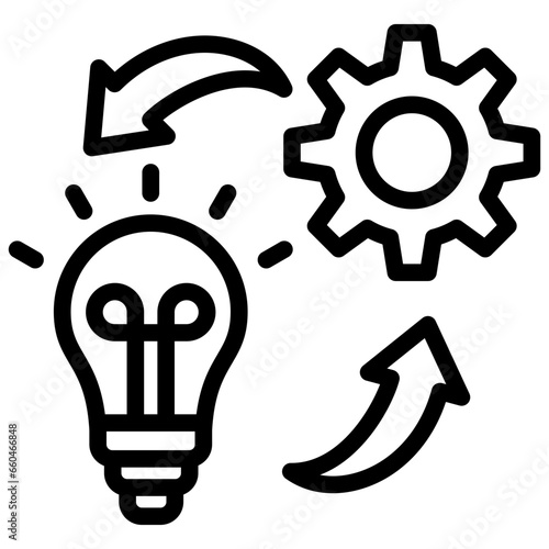 Implementation Outline Icon