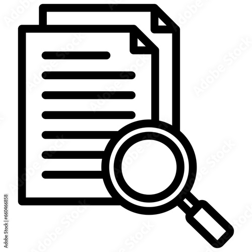 Evidence Outline Icon