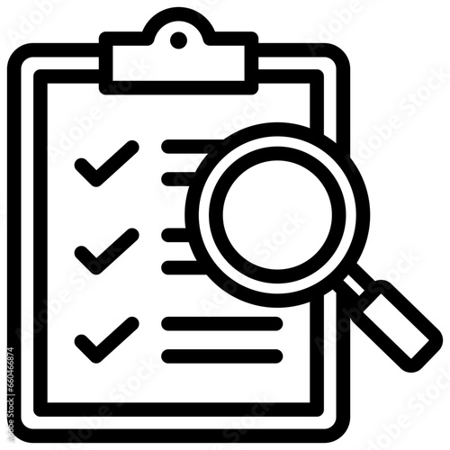 Summative Outline Icon