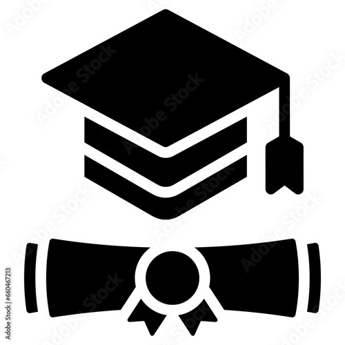 Academic Glyph Icon