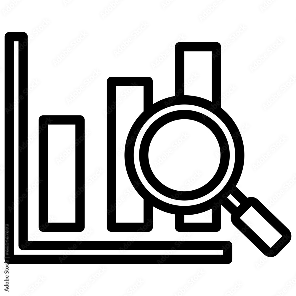 Analysis Outline Icon Analysis Outline Icon
