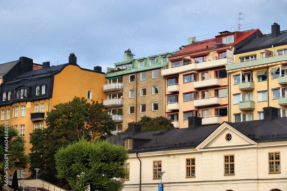 Ostermalm district in Stockholm, Sweden
