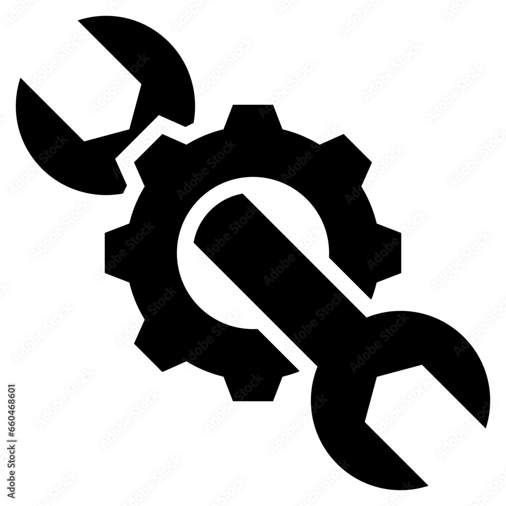 Equipment Glyph Icon Equipment Glyph Icon