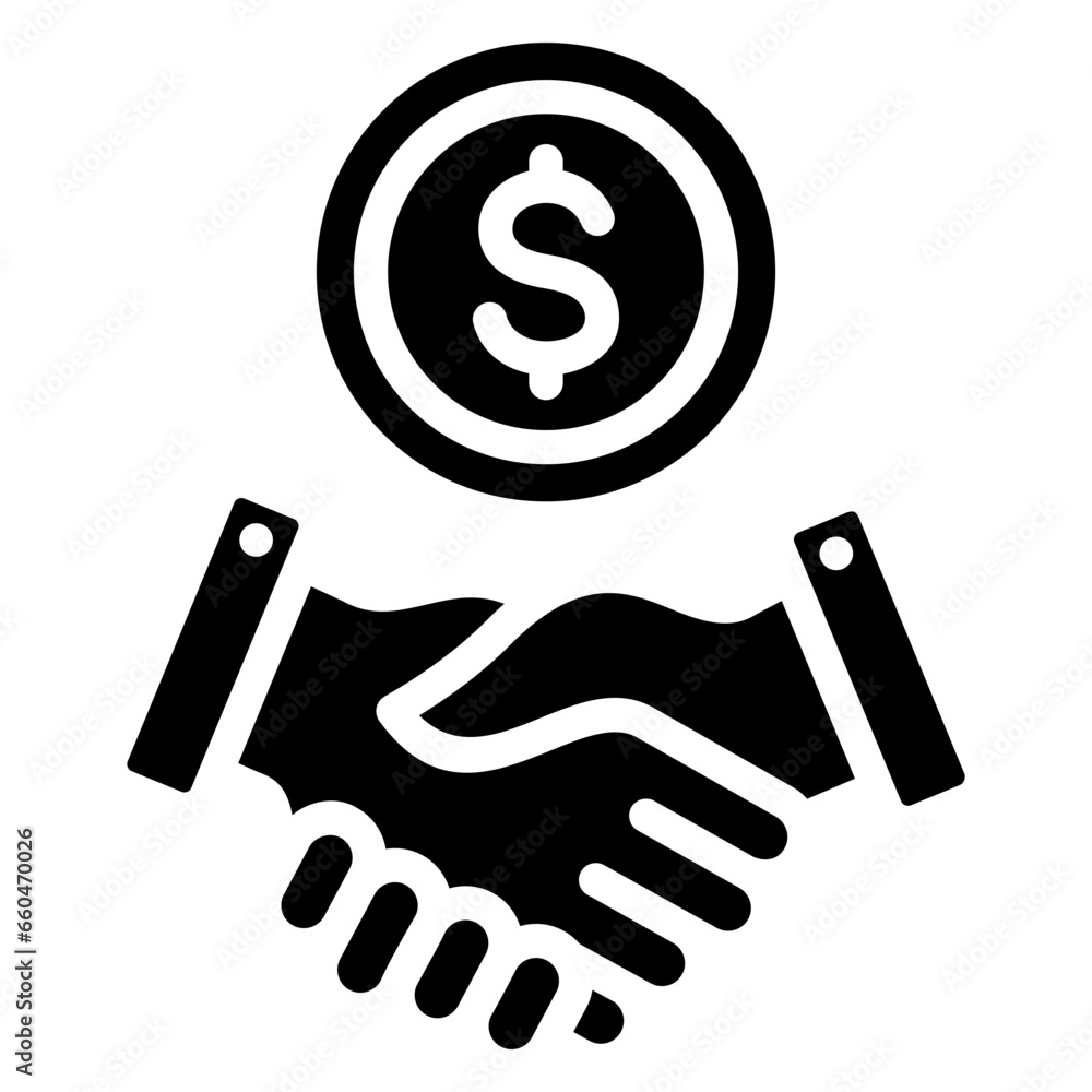 Deals Glyph Icon Deals Glyph Icon