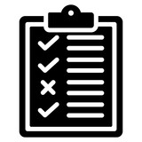 Evaluation Glyph Icon