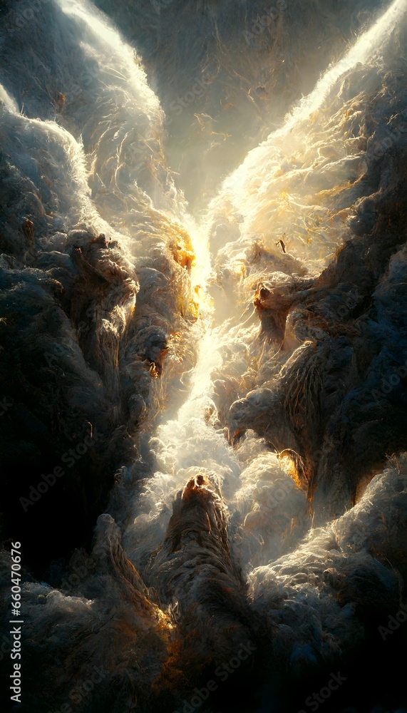 god if it was an animal epic light epic environment laughing apostels ...