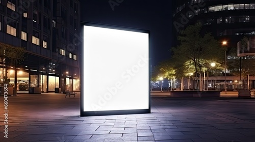Nocturnal office building w...