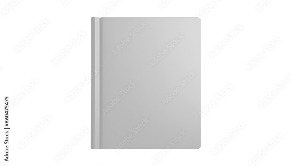 blank white book isolated on transparent background cutout blank white book isolated on transparent background cutout