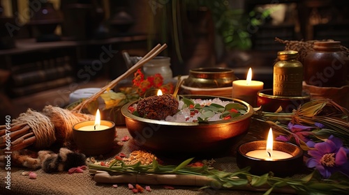 Thai herb infused alternative therapy