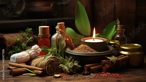 Thai herb infused alternative therapy