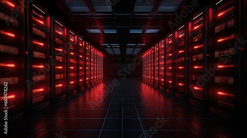 Wide angle view of a functi...