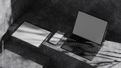 Tablet Pro 3D Render
