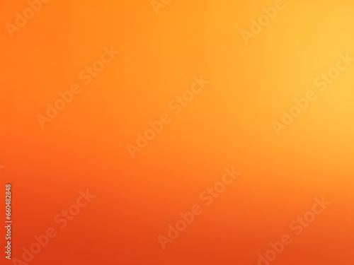 gradient abstract glowing light orange wall background 