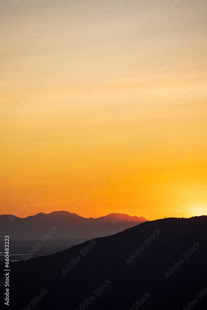 tramonto a Villasimius, Sardegna