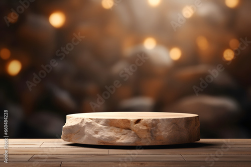 Presentation background made out of stone photo
