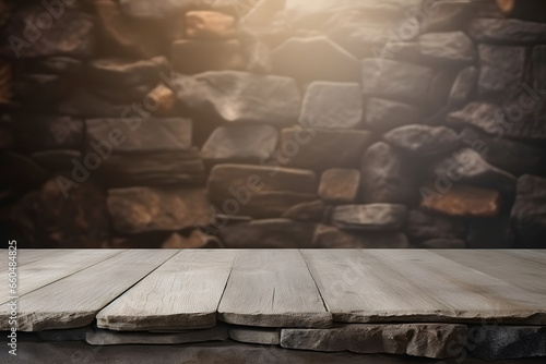 Presentation background made out of stone