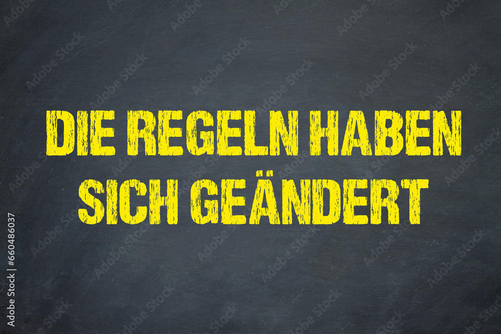 Fotografie Die Regeln haben sich geändert
