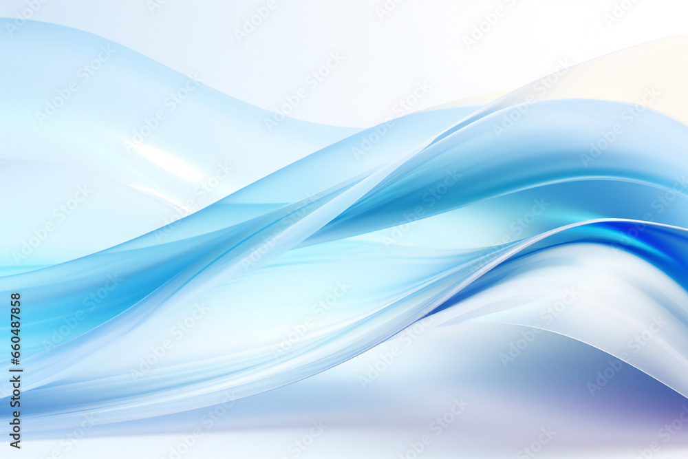 blue fantastic digital space background, Generative AI blue fantastic digital space background, Generative AI