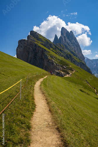 Le Odle dalla cima del monte Seceda - Dolomiti