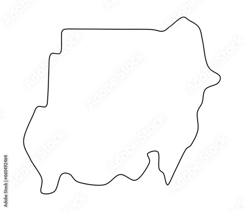 sudan map, sudan vector, sudan outline, sudan