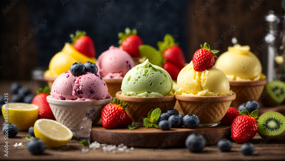 cupcakes with fruits and berries cupcakes with fruits and berries