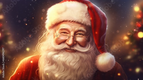 background of santa claus. © Synthetica