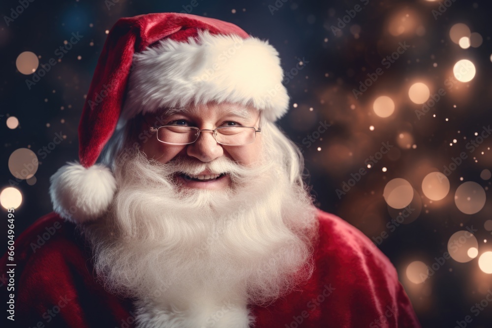 Portrait of santa claus. Portrait of santa claus.