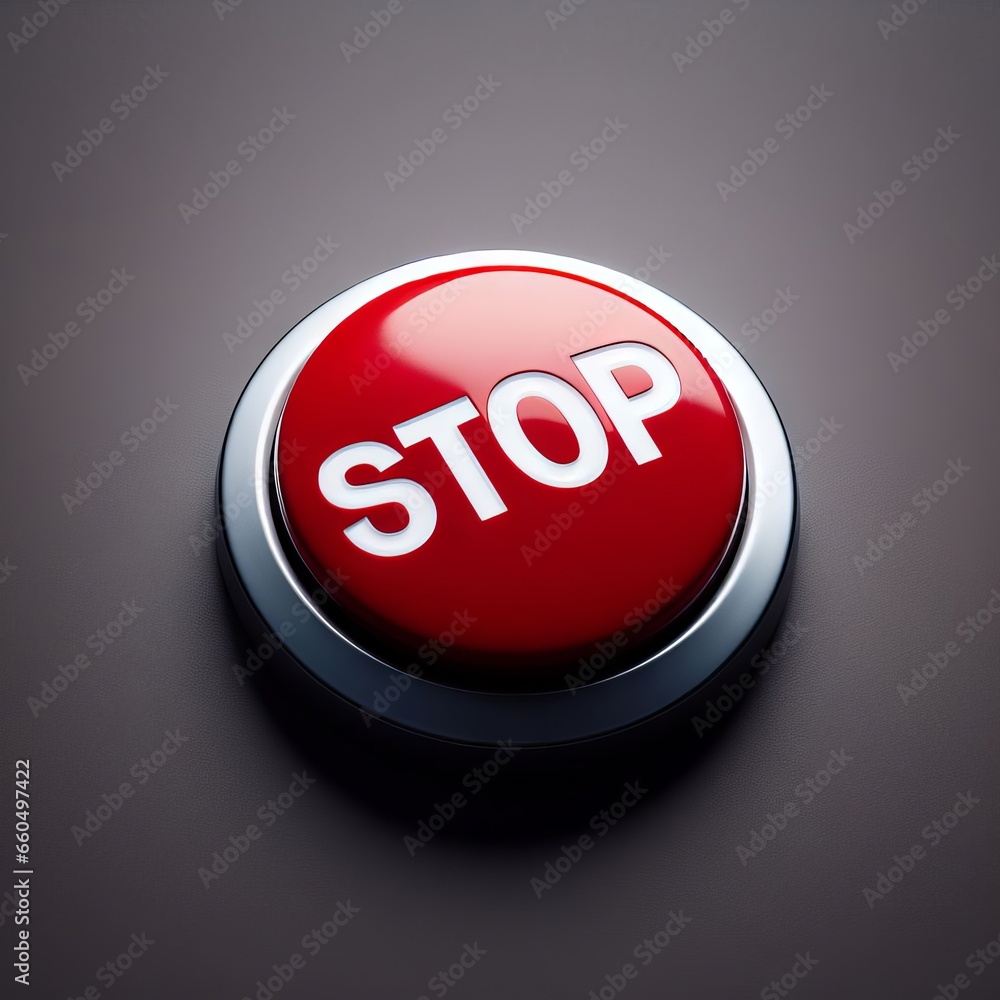 red stop sign button on the dark background professional shot concept design red stop sign button on the dark background professional shot concept design
