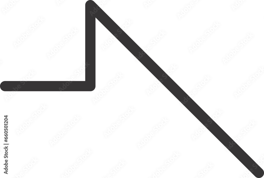 arrow sign outline flat vector arrow sign outline flat vector