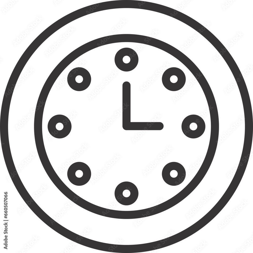 clock sign black and white flat outline clock sign black and white flat outline