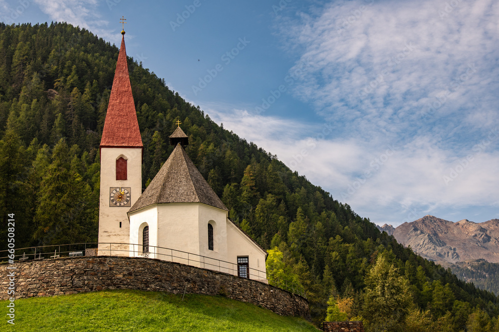 Pfarrkirche St. Gertraud im Ultental, Süd Tirol