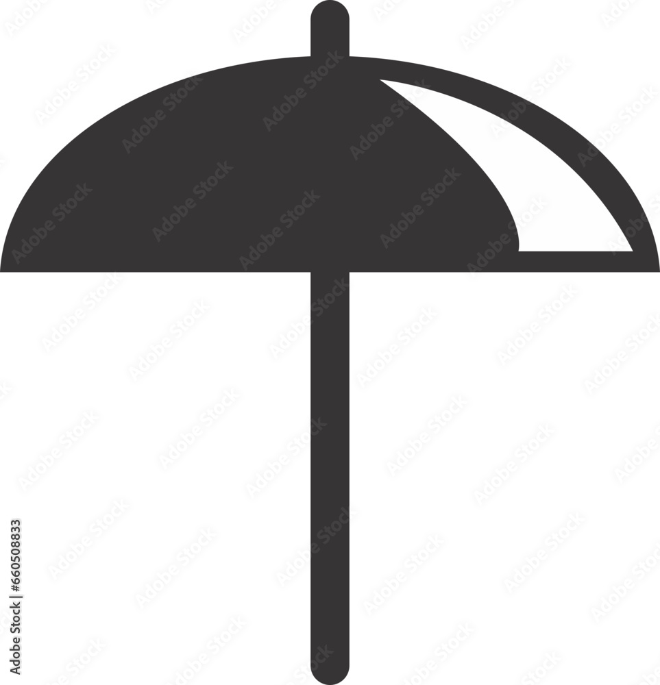 illustration of an umbrella illustration of an umbrella
