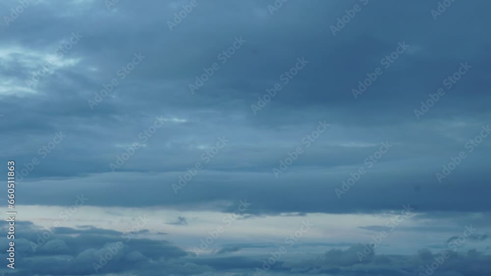 Clouds running in the blue sky timelapse Clouds running in the blue sky timelapse