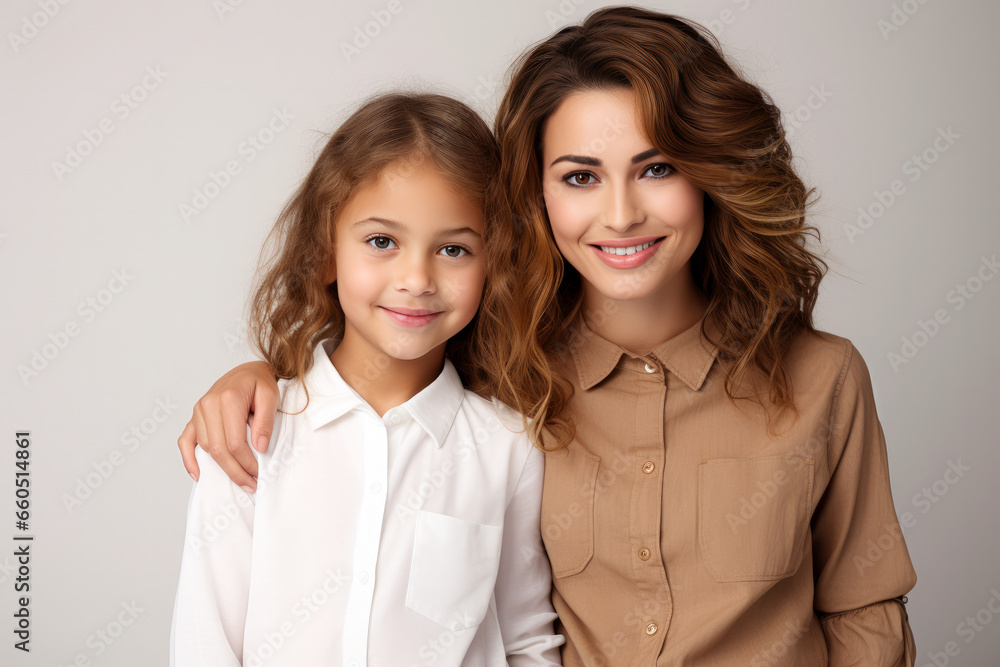 Special moments shared between a mother and his daughter Special moments shared between a mother and his daughter