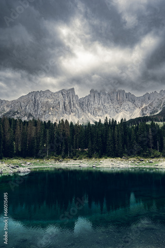Lago di Carezza  Dolomites  Italy