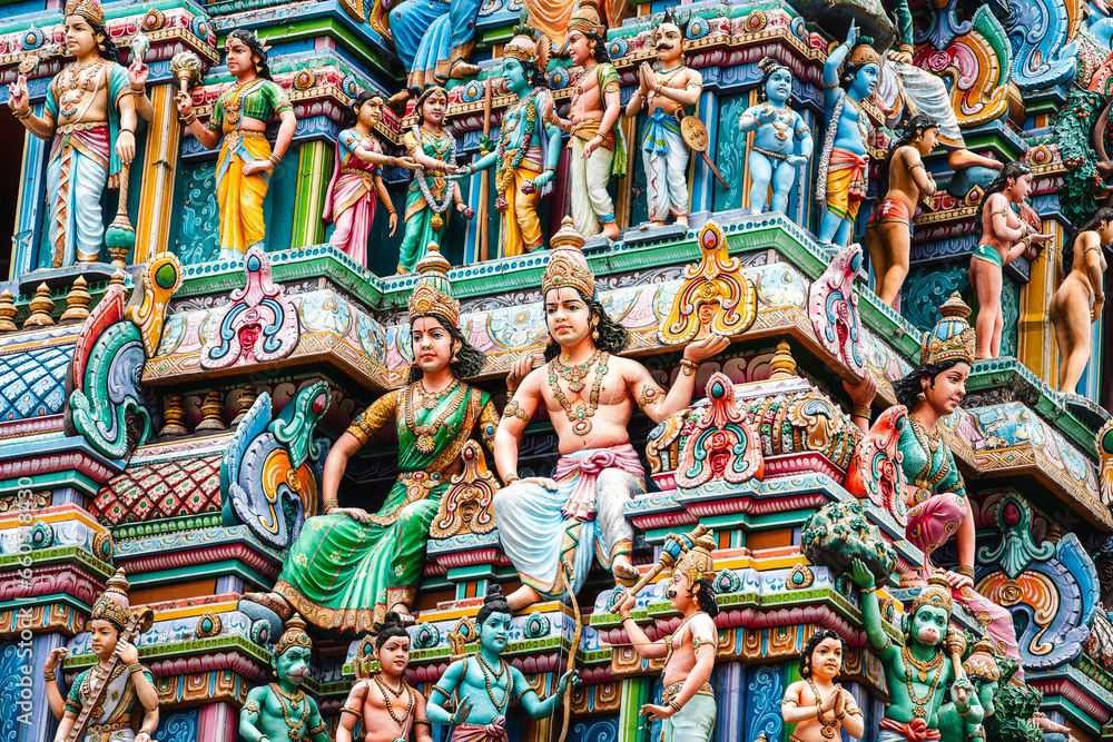Singapore, Little India, HDR Image Singapore, Little India, HDR Image