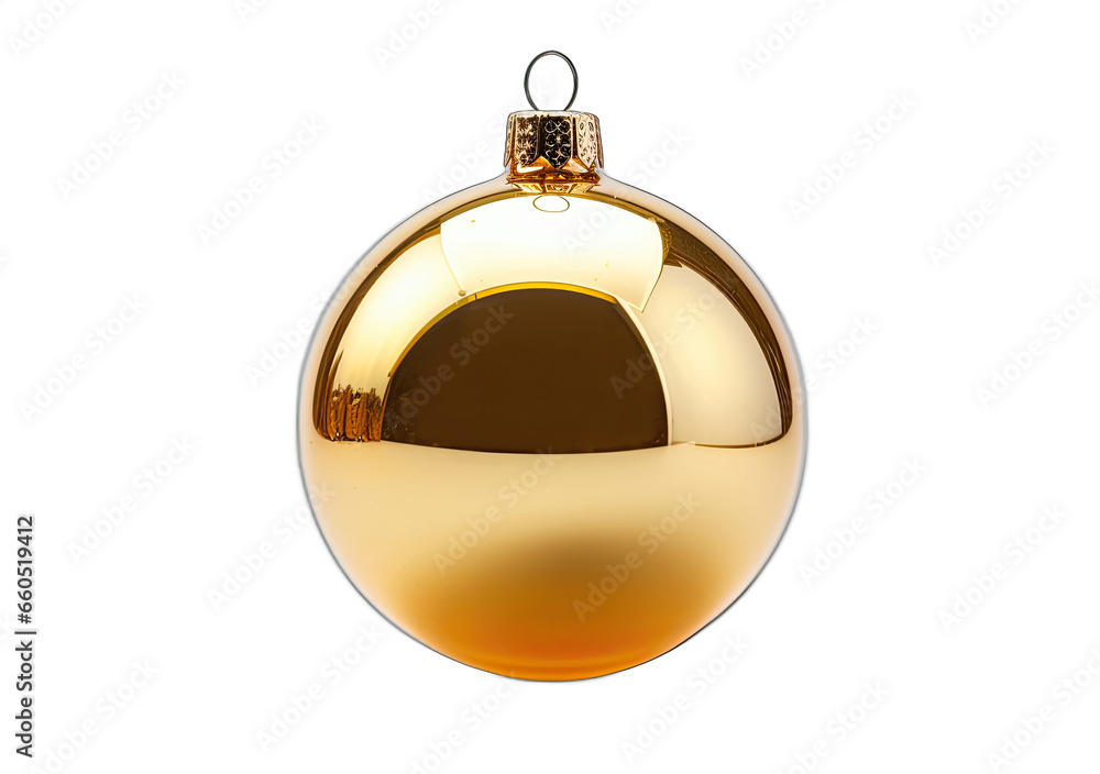 Obraz premium Jingle Bell Joy: A Festive Christmas Tree Toy Extravaganza on Transparent Background