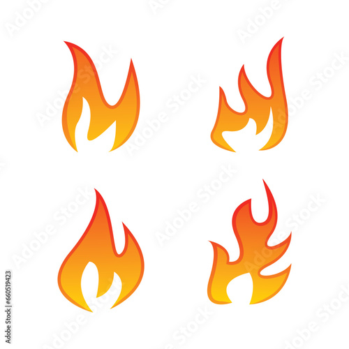 Free vector flame 
