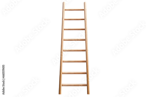 Rolling ladder. isolated object  transparent background