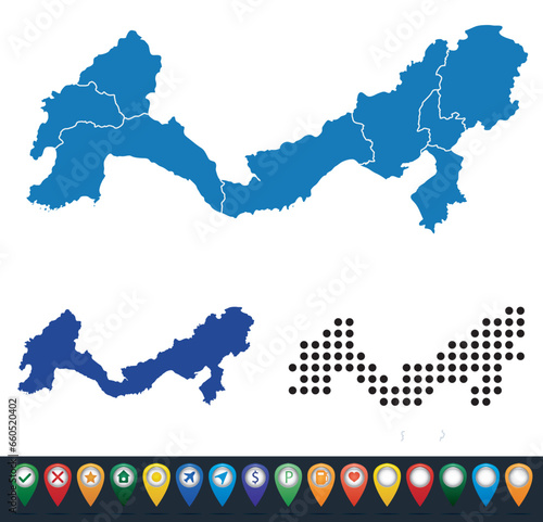 Set maps of Mediterranean Region