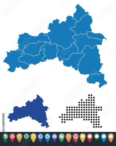 Set maps of Eastern Anatolia Region