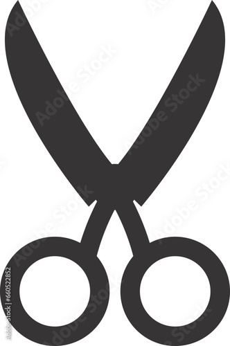 scissor sign