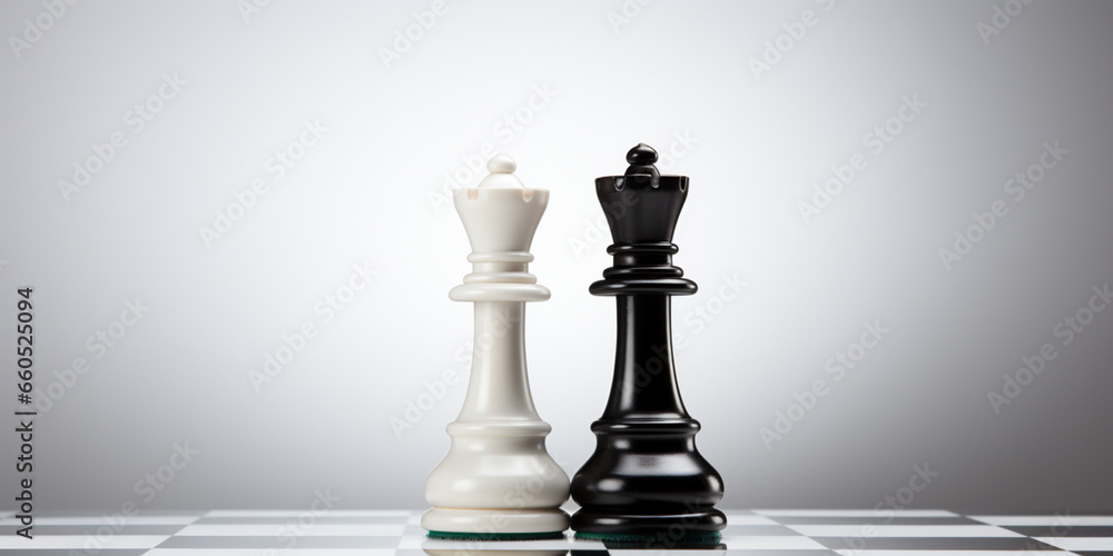 Chess pieces on chessboard, Concept for Leadership, teamwork, partnership, business strategy, decision and competition. Chess pieces on chessboard, Concept for Leadership, teamwork, partnership, business strategy, decision and competition.