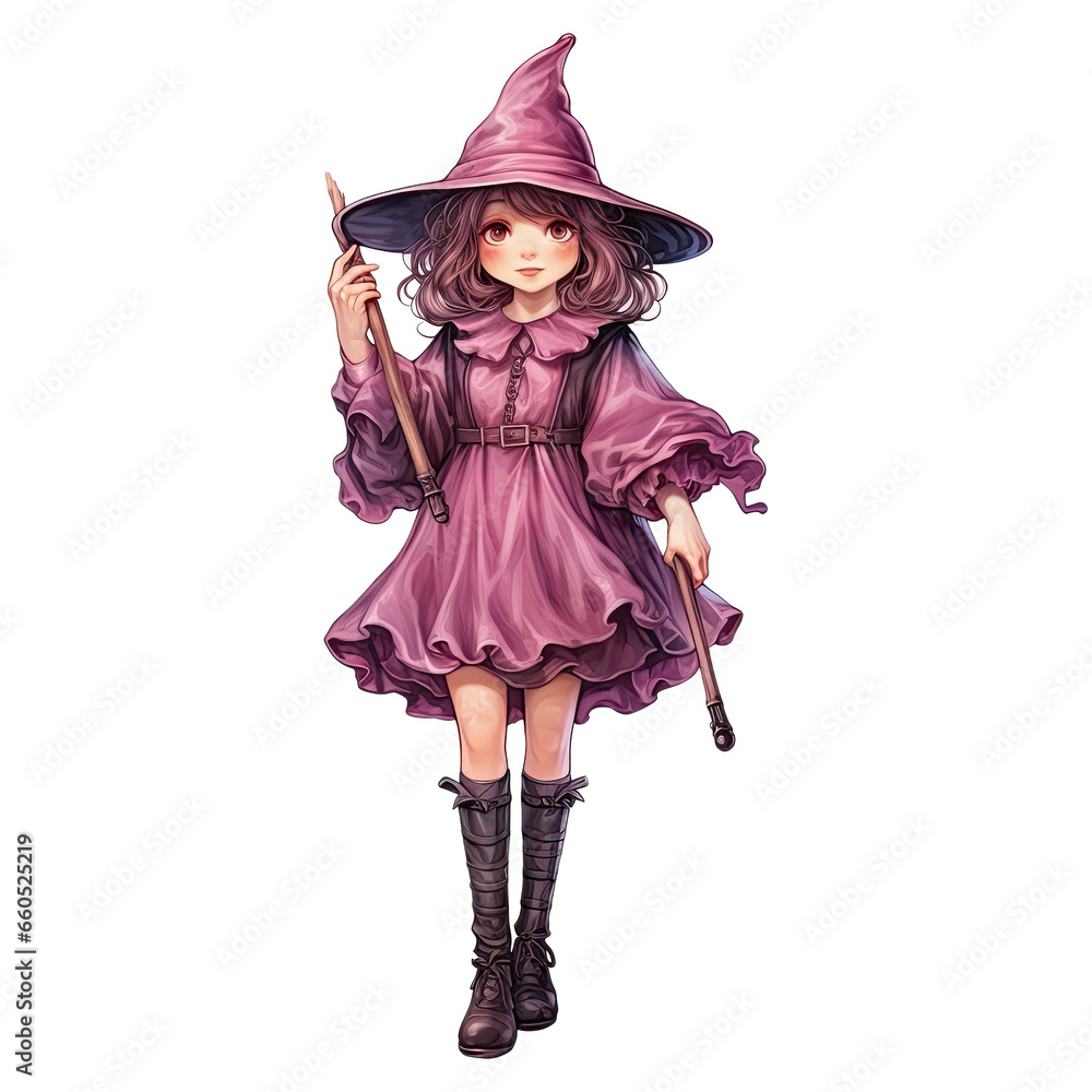 Whimsical Halloween Celebration with a Little Witch and Her Spooky Pals Whimsical Halloween Celebration with a Little Witch and Her Spooky Pals