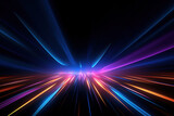 Abstract background of glowing neon lights