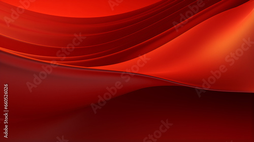 red smooth wave illustration