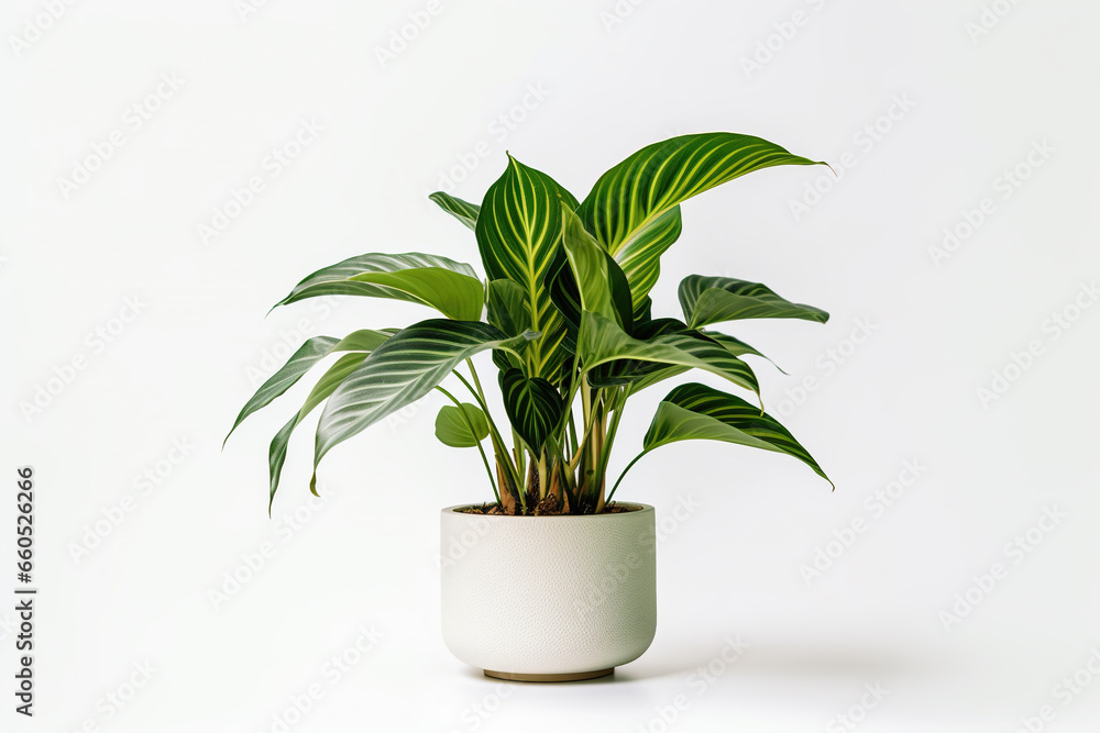 house plant on white background house plant on white background